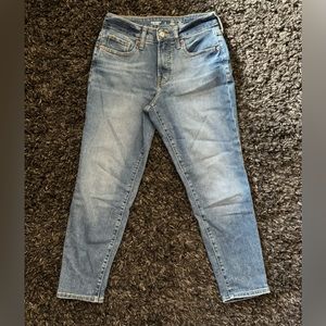 Old Navy. OG Straight. Size 2 Petite. Medium wash. High-rise.